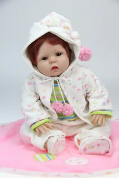Оптовая продажа реалистичная имитация куклы-реборн из мягкого силиконового винила настоящее нежное прикосновение новорожденного