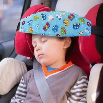 Нейлоновое автомобильное сиденье, подголовник для сна, Детские подголовники для кратковременных путешествий, подушка для поддержки головы ребенка, ремень для фиксации головы ребенка