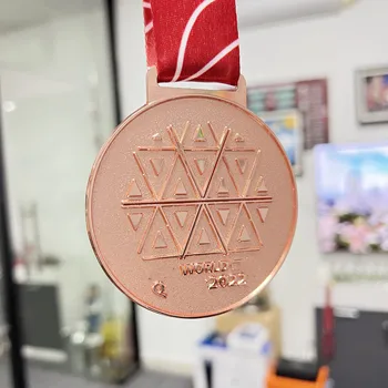 Бронзовая медаль чемпионов мира 2022 года Футбольный сувенир Хорватии