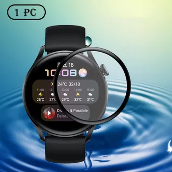 Защитная крышка Протектор экрана из мягкого стекловолокна для Huawei Watch 3 Интеллектуальные аксессуары Прямая поставка