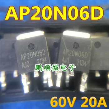 30шт оригинальный новый AP20N06D 20N06 60V20A MOS TO-252 в наличии