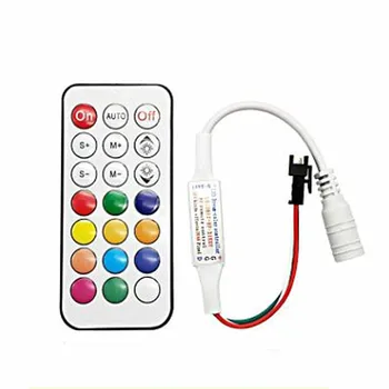 21 ключ волшебного цветового контроллера, полный контроль цвета, 2811 светодиодных контроллеров производства чипов