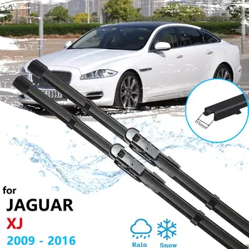 Щетка Стеклоочистителя Автомобиля для Jaguar XJ X351 2009 ~ 2016 Переднее Ветровое Стекло Стеклоочистители Автомобильные Аксессуары 2010 2011 2012 2013 2014 2015