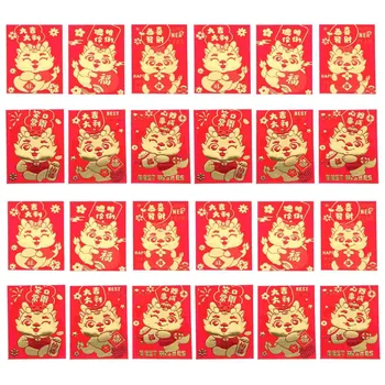 Красные конверты Год дракона, Денежные конверты, китайский Новый Год, Весенний фестиваль, денежные пакеты, сумки в смешанном стиле