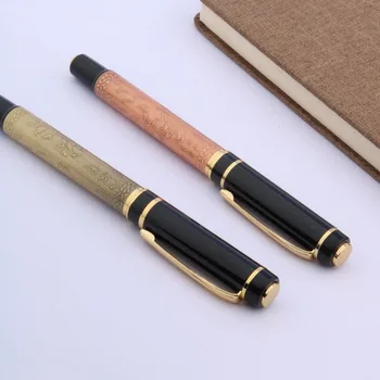 ПОДАРОК ChouXiongLuWei Высококачественная ручка-роллер с золотым тиснением 