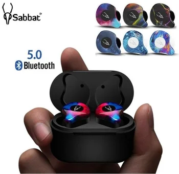Новейшие Sabbat X12 Pro Mini Bluetooth Наушники V5.0 Настоящие Беспроводные наушники Hi-Fi Гарнитура IPX5 Спортивные Наушники Для смартфона
