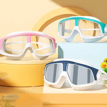 Новые Регулируемые плавательные очки, водонепроницаемые от ультрафиолета, против запотевания, не протекающие Купальники, очки для дайвинга, Женские Мужские спортивные очки