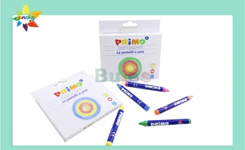 Оригинальные детские цветные карандаши Primo 12/24 цвета jumbo Безопасны, безвредны для окружающей среды, нетоксичны и моющиеся принадлежности для рисования