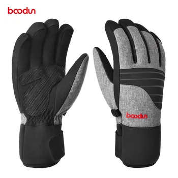 Новые лыжные перчатки с сенсорным экраном для занятий спортом на открытом воздухе, ветрозащитные, одноплатные, морозостойкие, устойчивые к теплу и брызгам воды