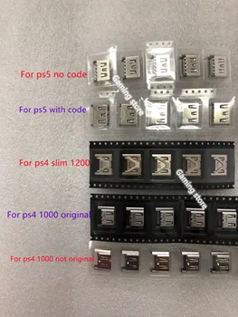 50 шт./лот Оригинал для PS5 HDMI-совместимый Порт Разъем Интерфейсного разъема для PS4 1000 1200 Fat Slim PRO HDMI-совместимый Порт