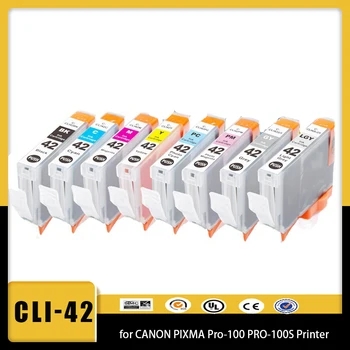 Чернила vilaxhCLI 42.Совместимый чернильный картридж для Canon CLI-42 CLI42 CLI 42 cli-42 cli42 для принтера CANON PIXMA Pro-100 PRO-100S