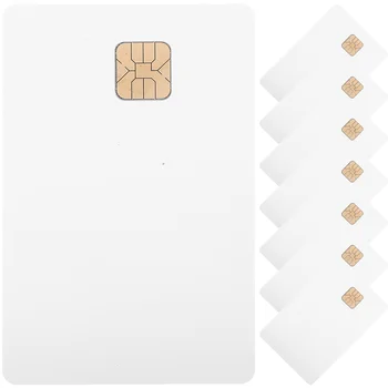 8 шт. бланков для печати Sle4428 из контактного ПВХ (белая карточка 4428) в кредит