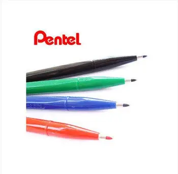 Pentel Pen S520 2,0 ММ Use Signature Pen 2.0 Деловая ручка для подписи / ручка для рисования / ручка для комиксов Доступно 4 цвета