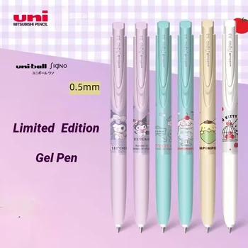 2023New UNI Limit Милые мультяшные гелевые ручки UMN-155 0,5 мм для написания экзаменов Kawaii Офисные школьные принадлежности Culture Cute Pen Канцелярские принадлежности