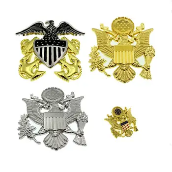. полный комплект офицерской фуражки АРМИИ США времен Второй мировой ВОЙНЫ, значок С орлом, знаки отличия CLASSIC MILITARY
