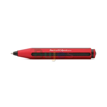 Спортивная шариковая ручка Kaweco AC Carbon из алюминия ЦВЕТА шампанского / серебристого / черного / красного, 0,5 мм, превосходное качество