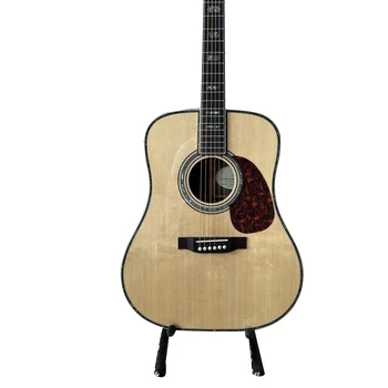 Акустическая гитара 41 дюйм D-45NF с верхом из массива ели, сзади и по бокам из розового дерева