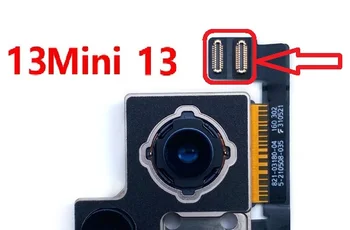 2-30 шт. Оригинальный Новый Для iPhone 13 Mini 13MINI/13 Задняя Камера Большего размера, Разъем FPC, Контакт на Гибком кабеле
