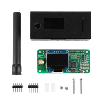 1 Комплект Mmdvm Плата Wifi Цифровой Голосовой Модем Для P25 DMR YSF-DSTAR NXDN Для Raspberry Pi Zero 3B + OLED + Металлический Корпус + Антенна