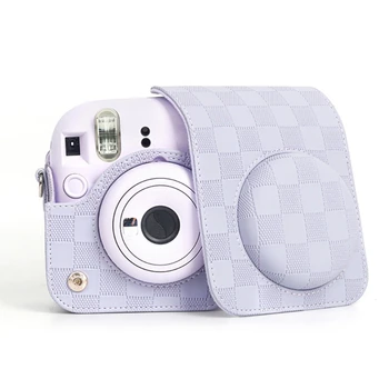 Портативная сумка для фотоаппарата, маленький чехол для фотоаппарата, сумка для фотоаппарата через плечо, PU кошелек, модный чехол для фотоаппарата с рисунком для камер Mini12 H8WD