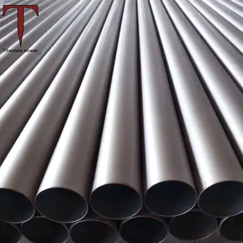 настройте выхлопную титановую трубку pipe tubo 5.0 дюймов 127 мм толщина 1.0 мм длина 1000 мм прямая длина поддержка полировки