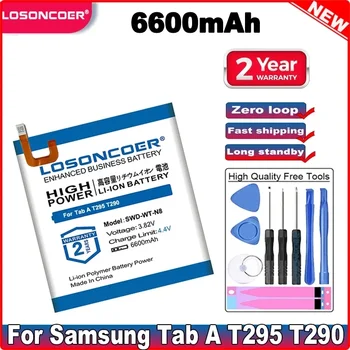 Аккумулятор для планшета LOSONCOER 6600mAh SWD-WT-N8 Для Samsung Galaxy Tab A T295 T290 Battery