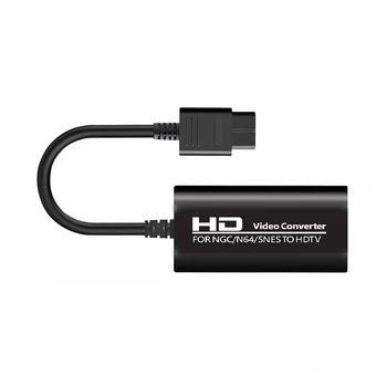 Кабель-адаптер, совместимый с HDMI, шнур для N64/SNES/NGC с разрешением 1080P HD, конвертер консоли в телевизор, аксессуары для HDTV