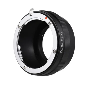 Переходное кольцо для ручного крепления объектива FOTGA Из Алюминиевого Сплава для объектива Pentax Canon K-Mount к Беззеркальной камере Fuji X-Pro1/X-Mount