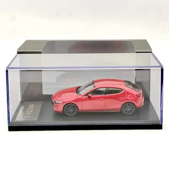 Литая под давлением модель автомобиля Mazda3 5HB в масштабе 1/43 2019 Skyactiv-X из сплава, коллекция сувенирных украшений, Автомобильная игрушка