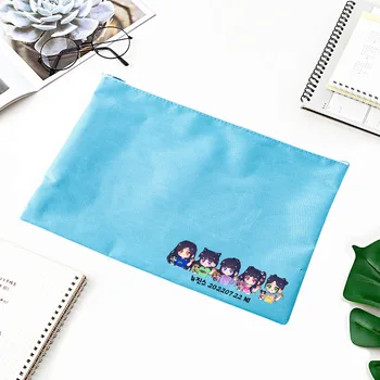 Kpop Girl Group Q Рисунок, пенал, сумки для ручек для студентов, школьные принадлежности, пеналы на молнии, косметичка, кошелек