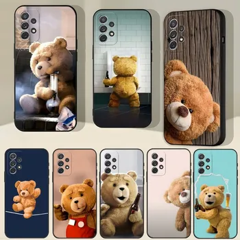 Чехол Для телефона Ted Bear Samsung Galaxy S23 S22 S10 S20 S30 S21 S8 S9 Pro Plus Ultra Fe Design Задняя Крышка