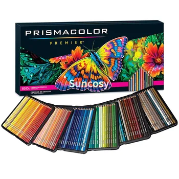 Цветные карандаши Prismacolor Art Kit Artist Premier Деревянные карандаши с мягкой сердцевиной [набор из 150 цветов]