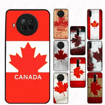 Чехол для Телефона с флагом Канады maple leafs Для Xiaomi Redmi 12C Note 12S 10T 10S 11T 12PRO Mi 11lite 12s 12x 13pro 13ultra Cases coque