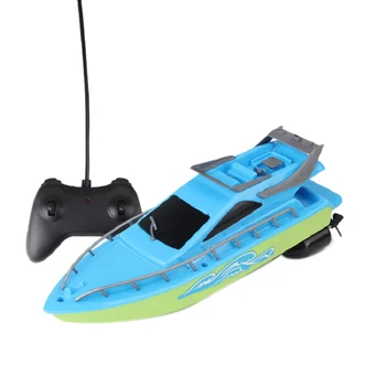 Скоростная радиоуправляемая лодка Корабль радиоуправляемая лодка Лодки с дистанционным управлением Электрическая водонепроницаемая модель корабля Парусные игрушки для детей Игрушки