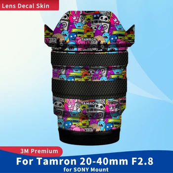 Для Tamron 20-40 мм F2.8 для SONY Mount Наклейка на кожу Виниловая Оберточная Пленка Для объектива камеры Защитная Наклейка Против Царапин Защитное Покрытие