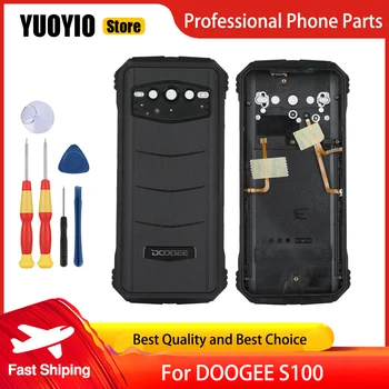 Батарейный Отсек Защитная Задняя Крышка Батарейного Отсека Для Смартфона DOOGEE S100 3M Клейкие Запасные Части