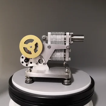 Цельнометаллическая модель генератора двигателя Стирлинга, Мини-двигатель, мини-физическая научная игрушка в подарок