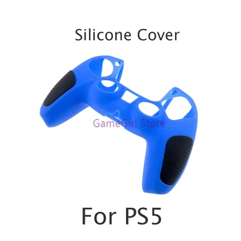 1шт Противоскользящий Утолщенный Силиконовый Чехол Для PlayStation 5 PS5 Gamepad Controller Skin Защитный Чехол
