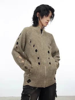 TR10152 Модные мужские свитера 2023, подиум, роскошный известный бренд, Европейский дизайн, мужская одежда для вечеринок