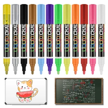 12 Шт Стираемых маркеров для белой доски, Красочная Ручка для классной доски, Стираемые Маркеры, Ручка для школьной офисной классной доски, доска K1KF
