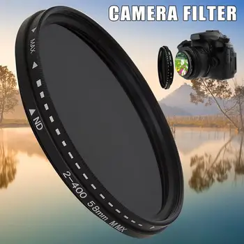 Регулируемый Фейдерный фильтр ND с регулируемой нейтральной плотностью от ND2 до ND400 для объектива камеры Аксессуары для камеры Fotografia nd