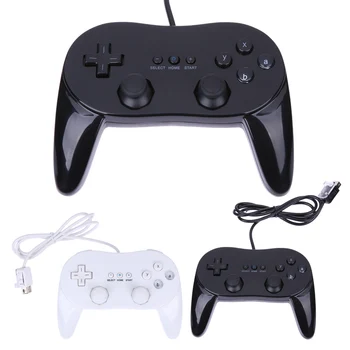 Для Wii Controller Joypad Джойстик Геймпад для Nintendo Wii Classic Проводной Игровой контроллер Второго поколения Gaming Remote Pad