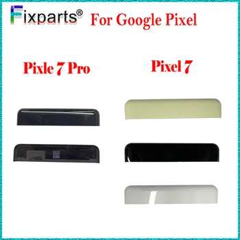 Новинка Для Google Pixel 7 Pro, Стеклянные Полоски на Задней Крышке, Запасные Части, Задняя Крышка Аккумулятора Для Google Pixel 7, Стеклянные Полоски GVU6C