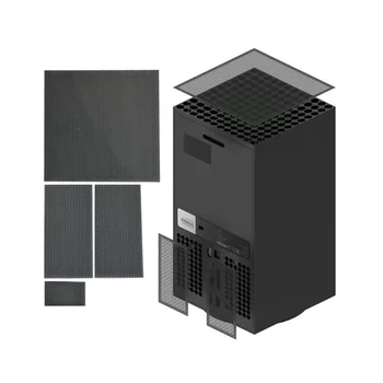 1 комплект Фильтр охлаждающего вентилятора Пылезащитный чехол для игровой консоли Пылезащитный чехол Game Host для серии