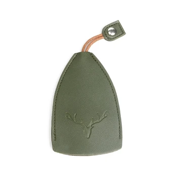 Модный ключ из искусственной кожи с держателем для автомобильных ключей большой емкости для женщин и мужчин
