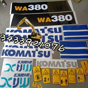 Наклейка на весь автомобиль Komatsu Loader WA380/320/360/470-3/ Наклейка на кузов экскаватора SD6