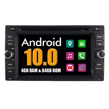 Автомобильный Мультимедийный CarPlay Для Nissan Tiida Latio 2004-2011 Android 10.0 Авторадио-радио DVD-плеер GPS Навигационная Медиасистема
