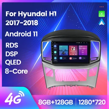 Android GPS Автомобильный Радиоприемник Для Hyundai Grand Starex H1 2015 2016 2017 2018 Navi Стерео Поддержка Bluetooth Carplay Аксессуары Рамка FM