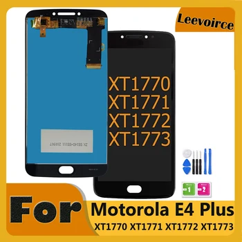 Оригинал Для Motorola Moto E4 Plus XT1770 XT1771 XT1772 XT1773 ЖК-дисплей С Сенсорным Экраном Digitizer Для Ремонта В Сборе С Рамкой