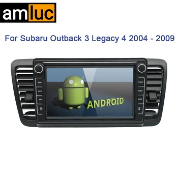 Android 13 Для Subaru Outback 3 Legacy 4 2004-2009 Автомобильный Радиоприемник Стерео Головное Устройство Мультимедийный Видеоплеер GPS Навигация БЕЗ 2DIN DVD